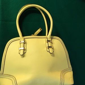 Charming Charlie Yellow Handbag